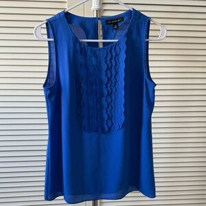 Banana Republic Cobalt Blue Sleeveless Blouse